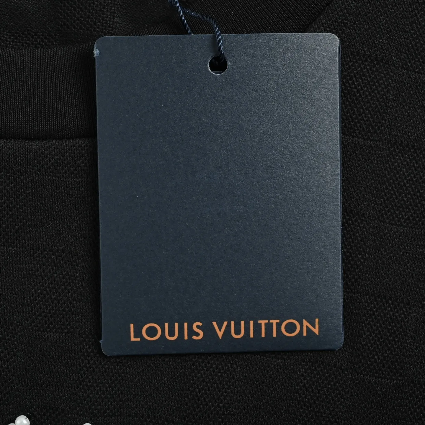 Louis Vuitton/Louis Vuitton suffix beaded checkerboard short sleeves